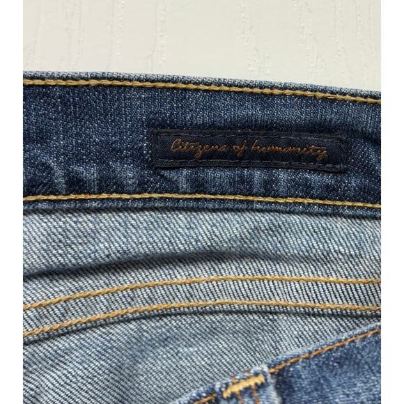 Citizens of Humanity Jeans, Kelly #001 Stretch, Low Waist Boot, Women's Size 27 - Picture 5 of 9
